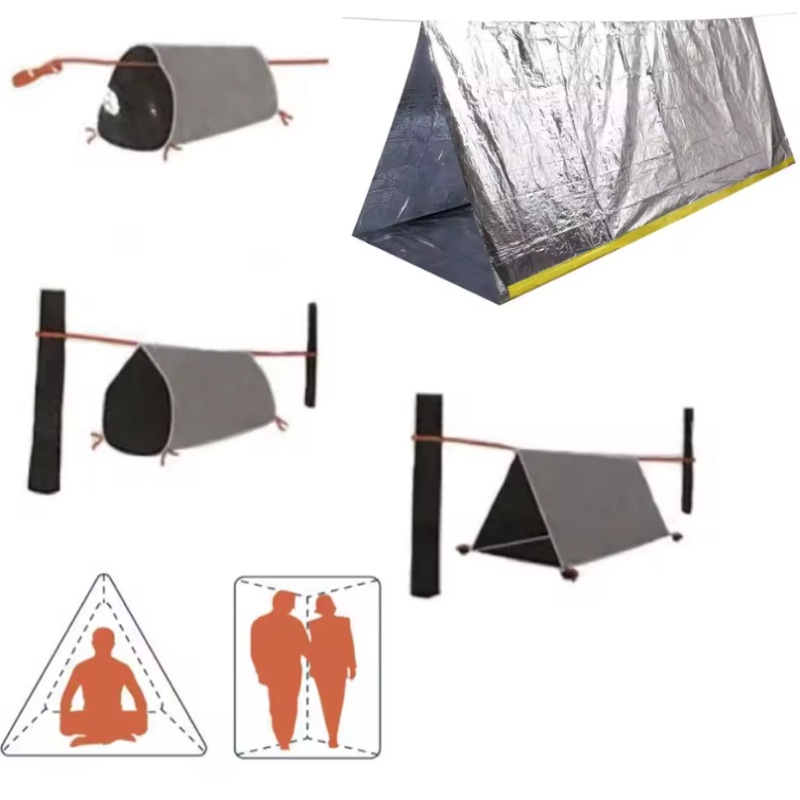 Draagbare noodoverlevingstent  - Emergency Mylar Tent recensie en prijs